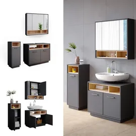 Vicco Beatrice 80 cm grau Radio