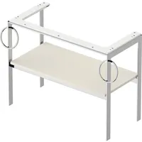 Duravit Waschtisch-Konsole White Tulip 98,4x45cm, No w m, Me,