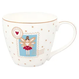 GREENGATE Cindarella Xmas Tasse 0,3 l Weiß