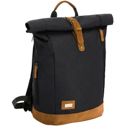 Fillikid Wickelrucksack Berlin, schwarz