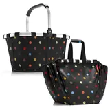 reisenthel Carrybag Einkaufskorb Einkaufstasche Easybag Shoppingtasche Korb Falttasche Einkaufskorb Picknickkorb Shoppingbag Klappkorb (dots)