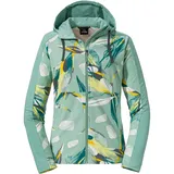 Schöffel Damen Locarno Hoodie Jacke (Größe M, gruen)