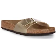 Birkenstock Madrid Birko-Flor Lack schmal patent white 37