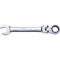 KS Tools GEARplus Gelenk-Ratschenringmaulschlüssel feststellbar, 13mm