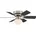 GLOBO RGB LED Deckenventilator 76 cm Silber