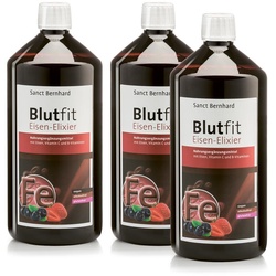 Sanct Bernhard Blutfit Eisen-Elixier Elixier 3x1000 ml