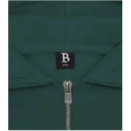 bazix republiq Super Heavy Blank Zip-Hoodie Herren Grün M