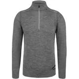normani Outdoor Sports Langarmshirt Merino Grau 5XL