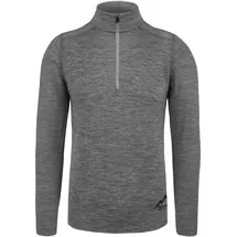 normani Outdoor Sports Langarmshirt Merino Grau 5XL