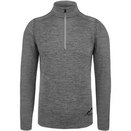 normani Outdoor Sports Langarmshirt Merino Grau 5XL