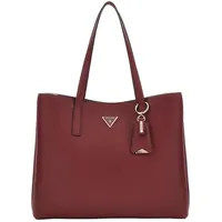 GUESS Tasche - Shopper Meridian Girlfriend Tote dunkelrot