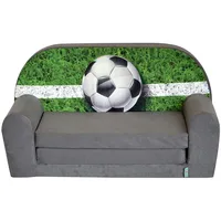 FORTISLINE – Kindersofa Mini ausklappbar 40x78x45cm - Kindersofa für Kinder 2in1 - Kindercouch ausklappbar - Schlafcouch aus Schaumstoff - Abnehmbarer Bezug - Viele Motive