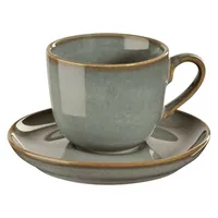 Asa Selection Cappuccinotasse mit Untertasse 0,23 l Grün