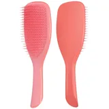 Tangle Teezer Ultimate Detangler Salmon Pink Entwirr-Haarbürste groß, perfekt für langes, dickes, lockiges Haar, Haarbürste ohne Ziepen