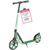 Hudora BigWheel® 205 Advanced - Komfortabler Aluminium-Roller für bis zu 100kg - Höhenverstellbarer & zusammenklappbarer Tretroller - Kick-Scooter für Kinder/Jugendliche & Erwachsene