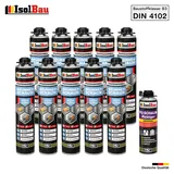 Brunnenschaum 10 x 750ml Bauschaum 1 x Reiniger Montageschaum Pistolenschaum