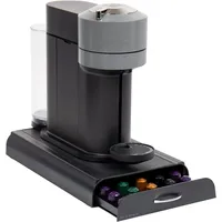 NESTRY4PC-BLK Kaffeekapsel-Schublade Kompatibel Mit Nespresso-Kapseln, Kunststof