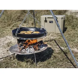 Petromax Grillpfanne Ø 50 cm Gusseisen schwarz