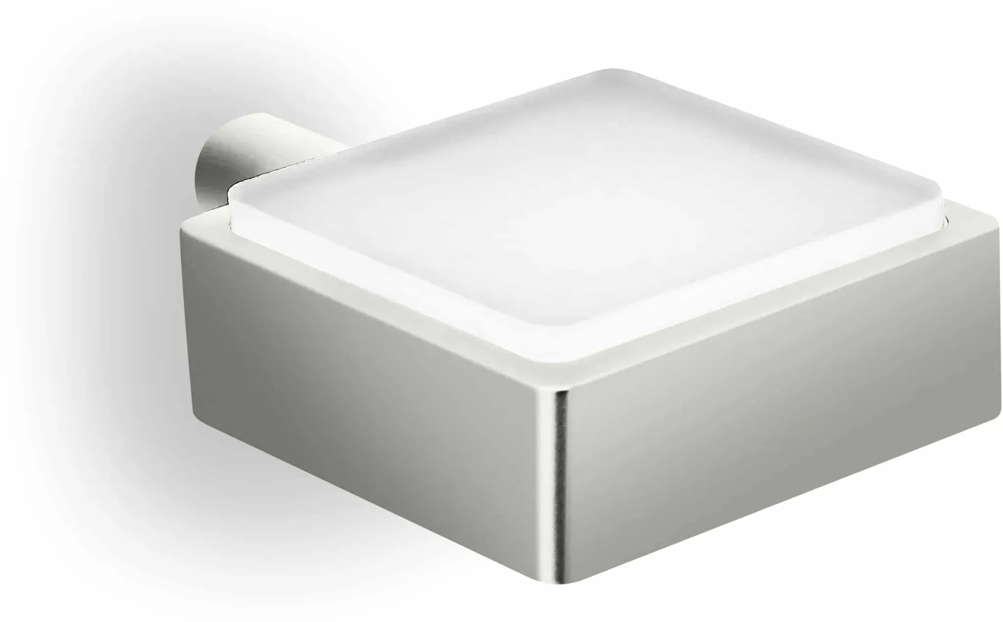 qles HWLF6036 Wandlampe, für Merten D-Life, beleuchtet/LED/RGB, Edelstahl, lackiert, IP44