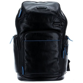 Piquadro Blue Square Revamp Computer And Tablet Backpack Nero