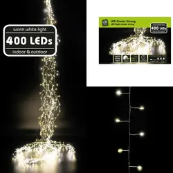 NOOR living LED-Lichterkette, 300 Lichter, warmweiß - weiss