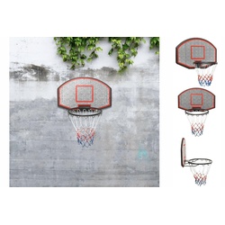 vidaXL Basketballkorb Basketballkorb Schwarz 71x45x2 cm Polyethylen schwarz