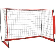vidaXL Fußballtor Schwarz 184 x 91 x 124,5 cm 93374
