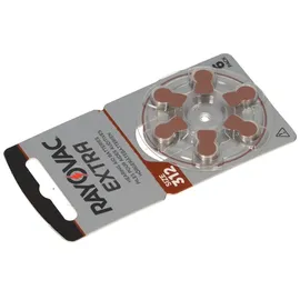 Rayovac Extra Advanced 312 PR41 6 St