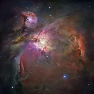 Hubble Telescope - Orion Nebula Space - Medium - Semi Gloss Print