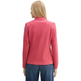 Tom Tailor 1038703 Ottoman Structure Blazer Berry Red S