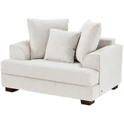 SOHO Sessel  Franka , weiß , Maße (cm): B: 136 H: 87 T: 103.0