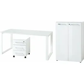 Germania Büromöbel-Set GW-Monteria, (Set, 3-tlg) weiß