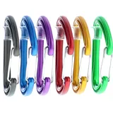 DMM Phantom Colour Karabiner 6er Schnappkarabiner-Set-Mehrfarbig-One Size