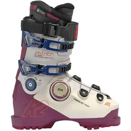 K2 Anthem 115 BOA Damen Skischuhe Bordeaux/Beige 25,5