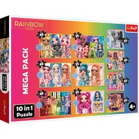 Trefl 10in1 Rainbow High Fashion-Puppenkollektion (329 Teile)
