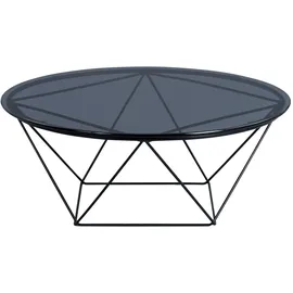 M2 Kollektion Couchtisch - schwarz ¦ Maße cm) H: 36 Ø: 90.0