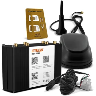 Selfsat MWR 5540 5G Cat 12 WLAN Router bis 2,6 Gbps inkl. SELFSAT 5G Antenne schwarz