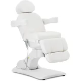 Physa Elektrische Kosmetikliege Genoa 4 Motoren 350 W 181 x 57 x 68-91 cm 150 kg Fernbedienung weiß Behandlungsliege Kosmetikstuhl Therapieliege Massageliege Tattooliege Massagetisch