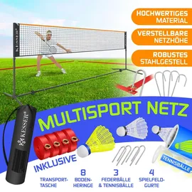 Kesser Badmintonnetz 300cm/400cm/500cm