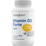 Vitamin D3 10.000 I.E. hochdosiert - 120 Stk. - 250 mcg Vitamin D pro Tag