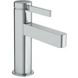 Hansgrohe Finoris 100 mit Push-Open Ablaufgarnitur chrom