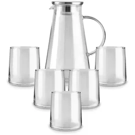 KARACA Serene 7-teiliges Gläser Set Gold