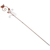 Milisten Regenmesser Aus Eisen Mit Erdspieß Präzise Messung Gartendeko Vintage Garten Niederschlagmesser