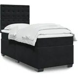 vidaXL Boxspringbett 180 x 200 cm Schwarz