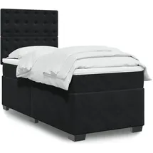 vidaXL Boxspringbett 180 x 200 cm Schwarz