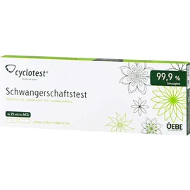 Uebe Cyclotest Schwangerschaftstest 25 mlU/ml Urin