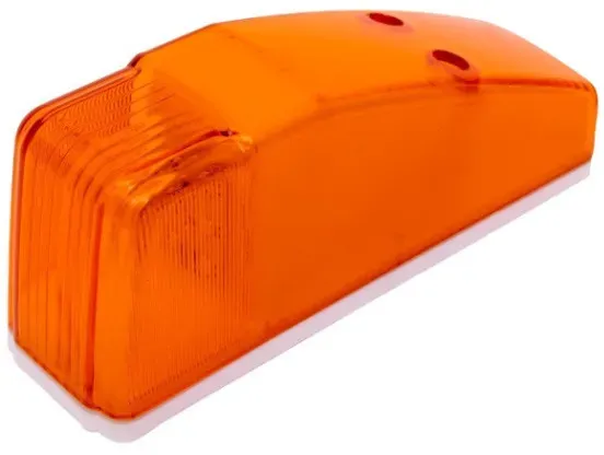 LED-Positionsleuchte, orange-gelb, für LKW-Fahrerhaus, 12V–24V, zur Deckenmontage, 14 x 4 x 6 cm