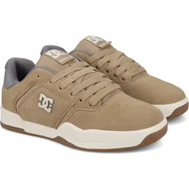 DC Shoes Central Cupsole Herren Weite E Tan/Offwhite 40,5