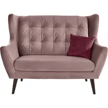 Andas 2-Sitzer »Hemmink«, mit Knopfheftung rosa