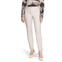 Betty Barclay Bügelfaltenhose Slim Fit Beige/Grau 46